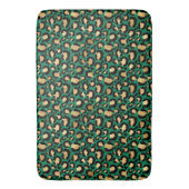 Design 3 uit de Emerald and Gold Safari-reeks Badmat (Voorkant Verticaal)