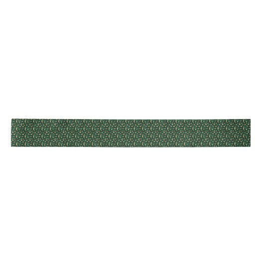 Design 3 uit de Emerald and Gold Safari-reeks Satijnen Lint (Voorkant)