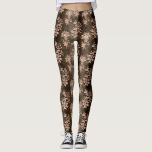 Design 3 van de Champagne Velvet reeks Leggings