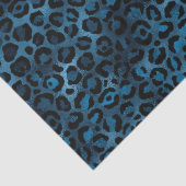 Design 3-weefselpapier uit de blauw- en Gold-leopa Tissuepapier (Detail)