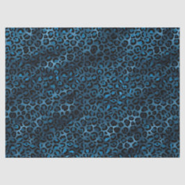 Design 3-weefselpapier uit de blauw- en Gold-leopa Tissuepapier