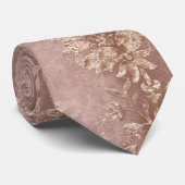 Design 4 van de Champagne Velvet reeks Stropdas (Opgerold)