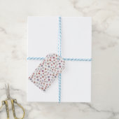 Design 4 van de Waterverf van de Samenstelling van Cadeaulabel (Met Touw)