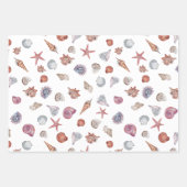 Design 4 van de Waterverf van de Samenstelling van Inpakpapier Vel (Voorkant)