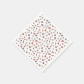 Design 4 van de Waterverf van de Samenstelling van Servet (Hoek)