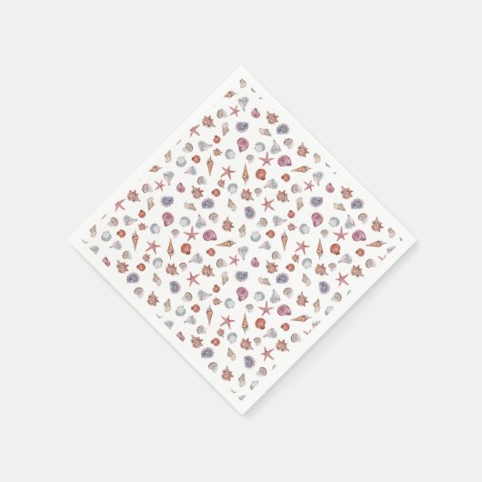 Design 4 van de Waterverf van de Samenstelling van Servet (Hoek)