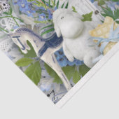 Design 4 van een Baby Boy-serie Tissuepapier (Detail)