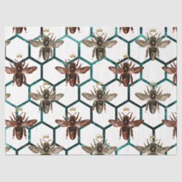 Design 59 van Woodland Bee Series Tissuepapier