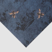 Design 5-weefselpapier uit de Blue Bee-reeks Tissuepapier (Detail)