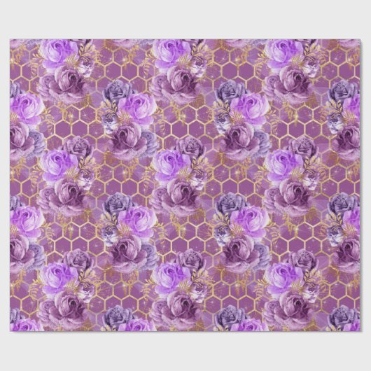 Design 6 van de Bee van de koningin Cadeaupapier (Vlak)