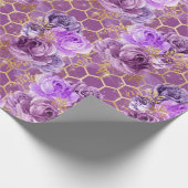 Design 6 van de Bee van de koningin Cadeaupapier (Hoek)