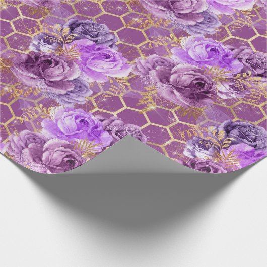 Design 6 van de Bee van de koningin Cadeaupapier (Hoek)