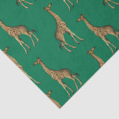 Design 7 uit de Emerald and Gold Safari-reeks Tissuepapier (Detail)