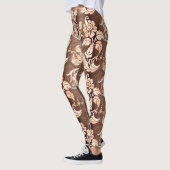 Design 7 van de Champagne Velvet reeks Leggings (Links)