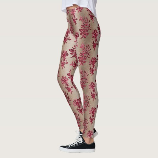 Design 7 van de Claret Velvet reeks Leggings (Links)