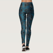 Design 7 van de Zwarte Velvet reeks Leggings (Achterkant)