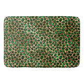 Design 8 uit de Emerald and Gold Safari-reeks Badmat (Voorkant)