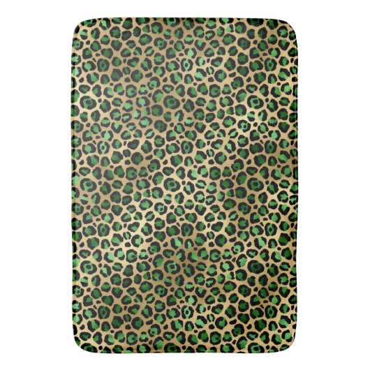 Design 8 uit de Emerald and Gold Safari-reeks Badmat (Voorkant Verticaal)