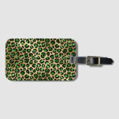 Design 8 uit de Emerald and Gold Safari-reeks Bagagelabel (Voorkant (horizontaal))