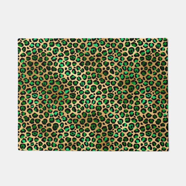 Design 8 uit de Emerald and Gold Safari-reeks Deurmat (Voorkant)