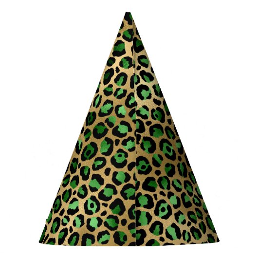 Design 8 uit de Emerald and Gold Safari-reeks Feesthoedjes (Achterkant)