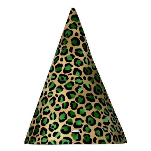 Design 8 uit de Emerald and Gold Safari-reeks Feesthoedjes (Rechts)