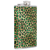 Design 8 uit de Emerald and Gold Safari-reeks Heupfles (Rechts)