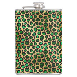 Design 8 uit de Emerald and Gold Safari-reeks Heupfles