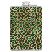 Design 8 uit de Emerald and Gold Safari-reeks Heupfles (Achterkant)