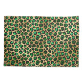 Design 8 uit de Emerald and Gold Safari-reeks Kussensloop (Achterkant)