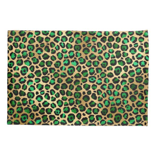 Design 8 uit de Emerald and Gold Safari-reeks Kussensloop (Achterkant)