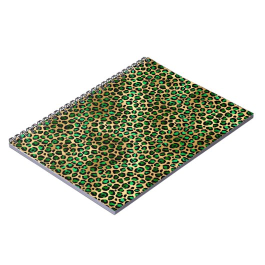 Design 8 uit de Emerald and Gold Safari-reeks Notitieboek (Linkerzijde)