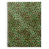 Design 8 uit de Emerald and Gold Safari-reeks Notitieboek (Voorkant)