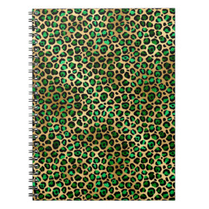 Design 8 uit de Emerald and Gold Safari-reeks Notitieboek