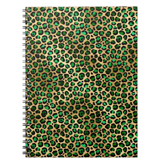 Design 8 uit de Emerald and Gold Safari-reeks Notitieboek (Voorkant)