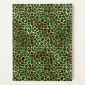 Design 8 uit de Emerald and Gold Safari-reeks Planner (Achterkant)