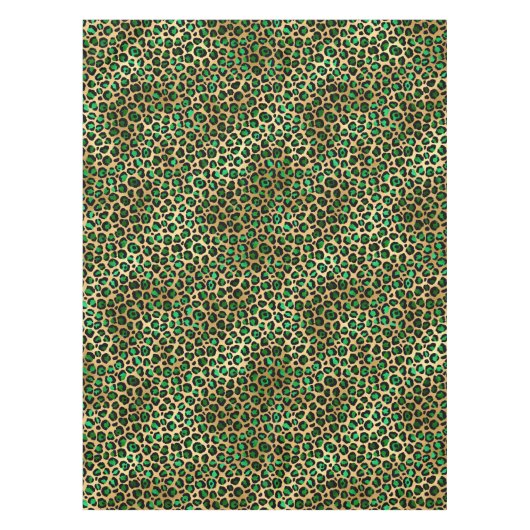 Design 8 uit de Emerald and Gold Safari-reeks Tafelkleed (Voorkant)