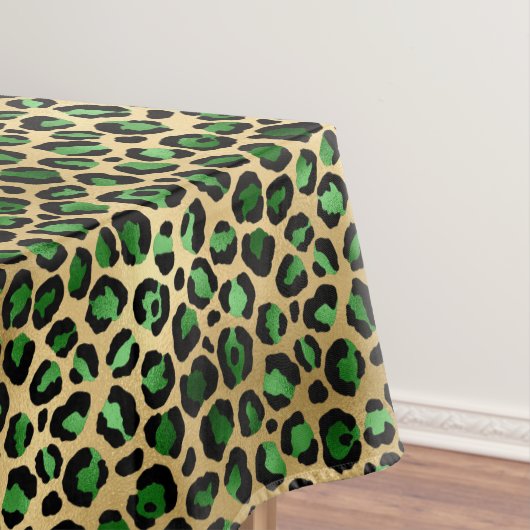 Design 8 uit de Emerald and Gold Safari-reeks Tafelkleed (Voorbeeld)