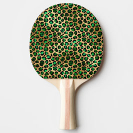 Design 8 uit de Emerald and Gold Safari-reeks Tafeltennisbatje