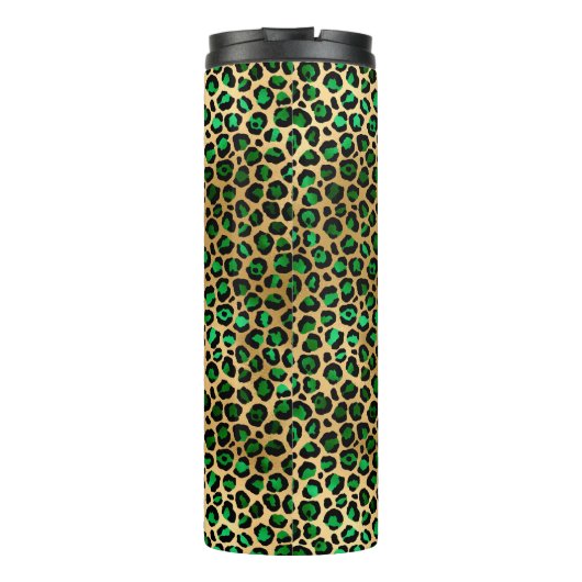 Design 8 uit de Emerald and Gold Safari-reeks Thermosbeker (Achterkant)
