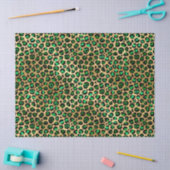 Design 8 uit de Emerald and Gold Safari-reeks Tissuepapier (Craft)