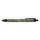 Design 8 uit de Emerald and Gold Safari-reeks Zwarte Inkt Pen (Bovenkant)