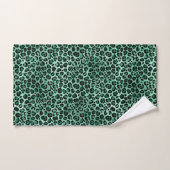 Design 9 uit de Emerald and Gold Safari-reeks Bad Handdoek (Handdoek)