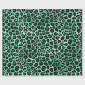 Design 9 uit de Emerald and Gold Safari-reeks Cadeaupapier (Vlak)