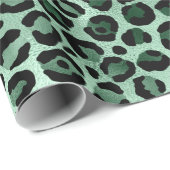 Design 9 uit de Emerald and Gold Safari-reeks Cadeaupapier (Rol Hoek)