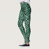 Design 9 uit de Emerald and Gold Safari-reeks Leggings (Links)