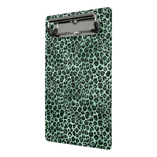 Design 9 uit de Emerald and Gold Safari-reeks Mini Klembord (Angled2)