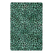 Design 9 uit de Emerald and Gold Safari-reeks Mini Klembord (Achterkant)