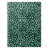 Design 9 uit de Emerald and Gold Safari-reeks Notitieboek (Voorkant)