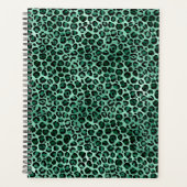 Design 9 uit de Emerald and Gold Safari-reeks Planner (Voorkant)